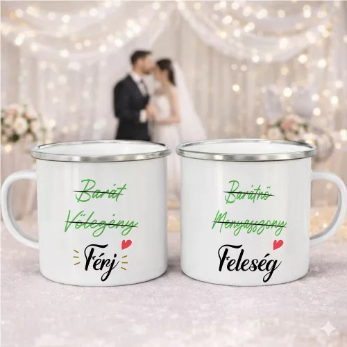 Páros bögre - Férj és feleség