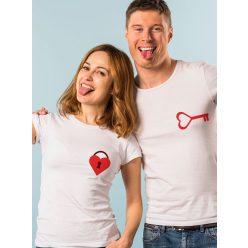 Valentin_napi_póló_Kulcs_a_szívemhez_