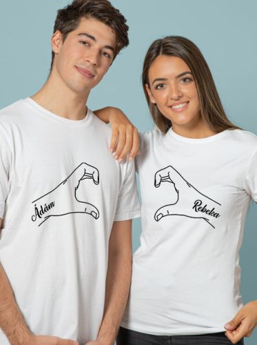 Páros_póló_Szerelmes_kezek_