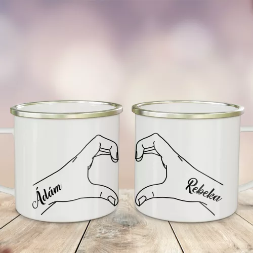 Páros_bögre_Szerelmes_kezek_