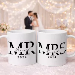 Bögre házassági évfordulóra - Mr and Mrs 