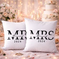 Párna házassági évfordulóra - Mr and Mrs 