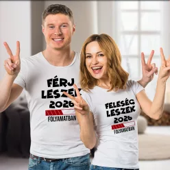 Páros póló - Leendő férjnek és feleségnek
