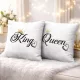 King és Queen páros párna