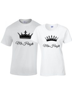 Páros pólók_Mr. és Mrs. Hiszti páros póló 