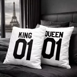King 01 és Queen 01 páros párna