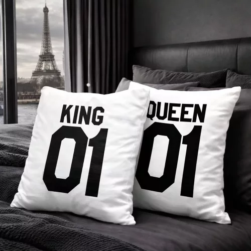 King 01 és Queen 01 páros párna