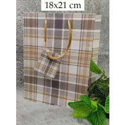 Ajándéktasak_kockás_szürke/drapp_színben__Webshop