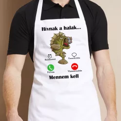 Vicces_kötény_horgásznak_Hívnak_a_halak_