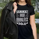 Pecás_ajándék_Szerencsét_hozó_horgász_női_póló