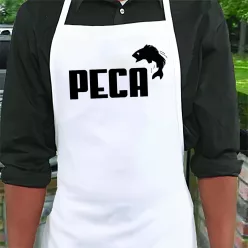 Meglepetés_horgásznak_Peca_feliratos_kötény_