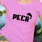 Póló_horgásznak_Peca_feliratos_női_póló_