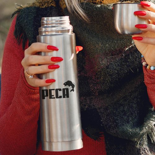 Meglepetés_horgásznak_Peca_feliratos_termosz_