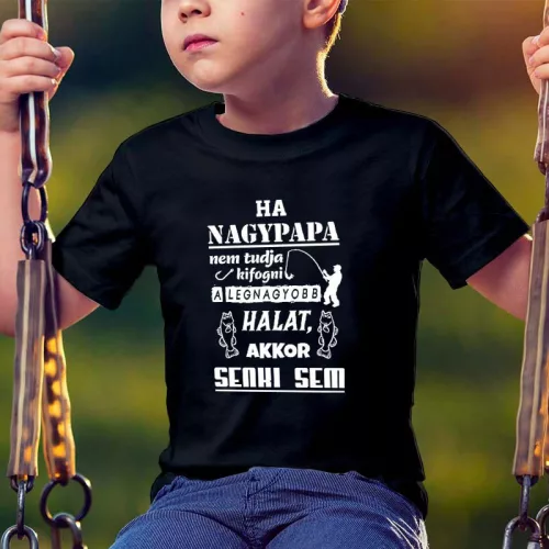 Ajándék_horgász_unokának_Ha_nagypapa_nem_tudja_gyerek_póló_