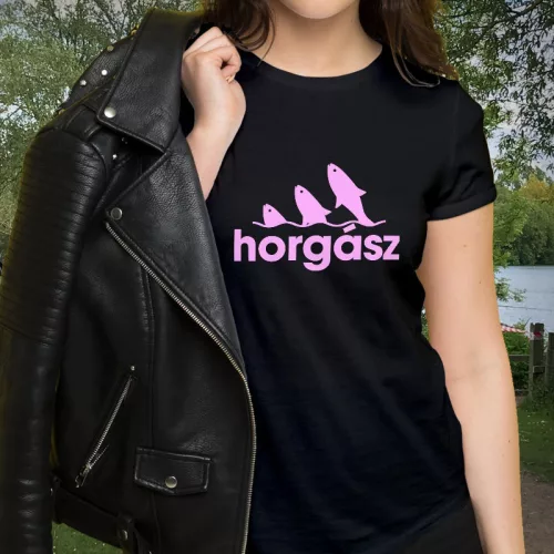 Pecás_női_póló_Horgász_adidas_