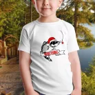 Karácsonyi_gyerek_póló_horgászoknak_Merry_fishmas_