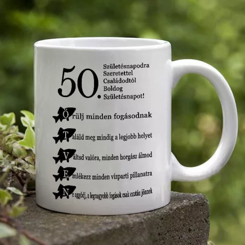 Ajándék_horgászoknak_50._születésnapra_bögre_