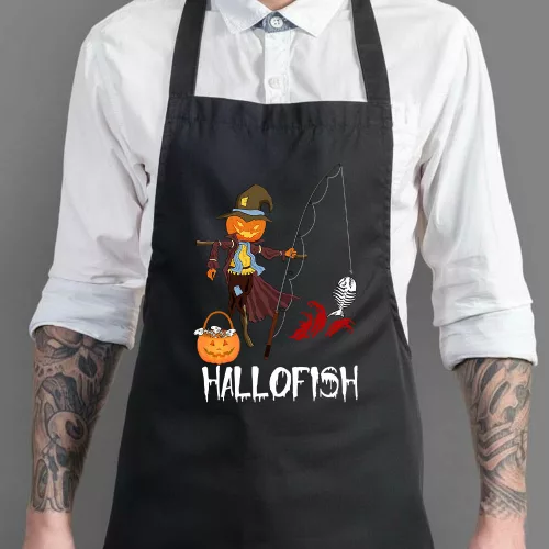 Halloweeni_Ajándék_Hallofish_kötény_
