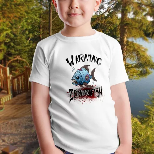 Halloweeni_meglepetés_Zombiefish_gyerek_póló_