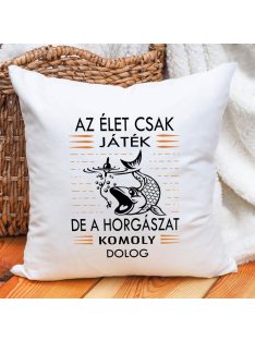 Pecás párna_A horgászat komoly dolog