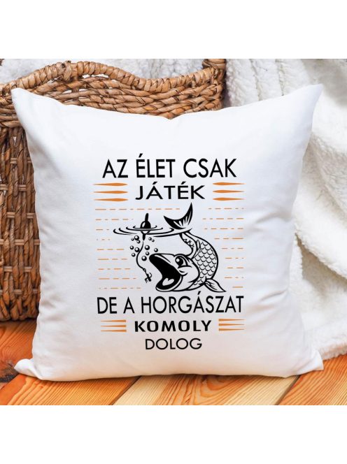 Pecás párna_A horgászat komoly dolog_