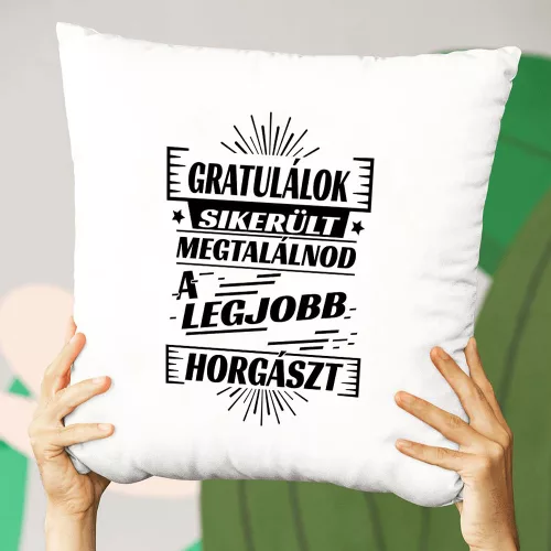 Pecás_párna_Sikerült_megtalálnod_a_legjobb_horgászt_