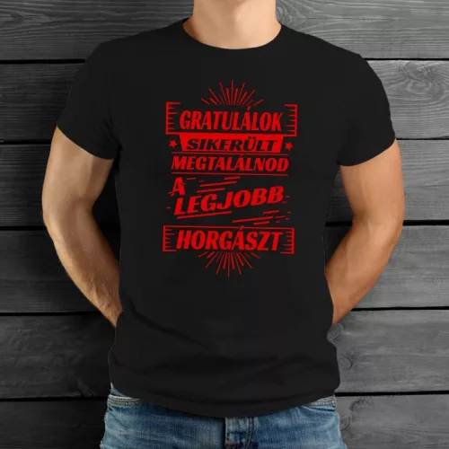 Pecás_póló_Sikerült_megtalálnod_a_legjobb_horgászt_