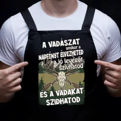 Vicces_vadász_kötény_Vadakat_szidhatod_