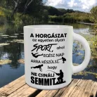 Ajándék_pecásnak_Sporthorgász_bögre_