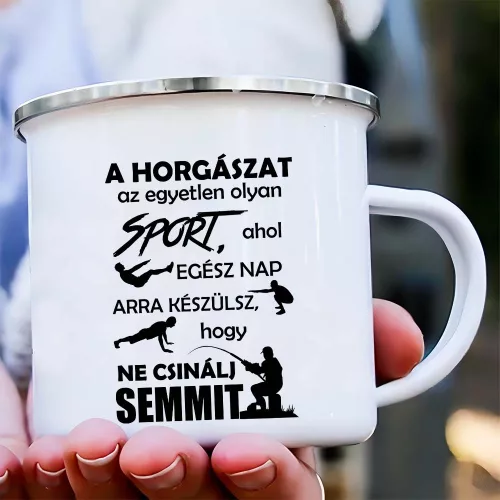 Ajándék_pecásnak_Sporthorgász_bögre_