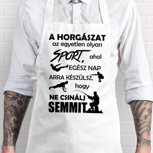 Ajándék_pecásnak_Sporthorgász_kötény_
