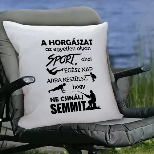 Ajándék_pecásnak_Sporthorgász_párna_