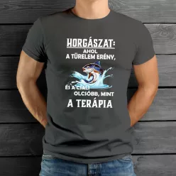 Horgász_meglepetés_A_türelem_erény_póló_