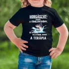 Horgász_ajándék_A_türelem_erény_gyerek_póló_