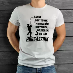 Vicces_póló_Én_már_horgászom_
