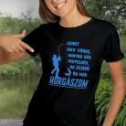 Vicces_női_póló_Én_már_horgászom_