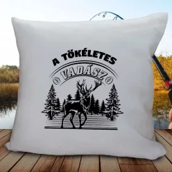 Szarvasos_párna_Tökéletes_vadász_ajándék_
