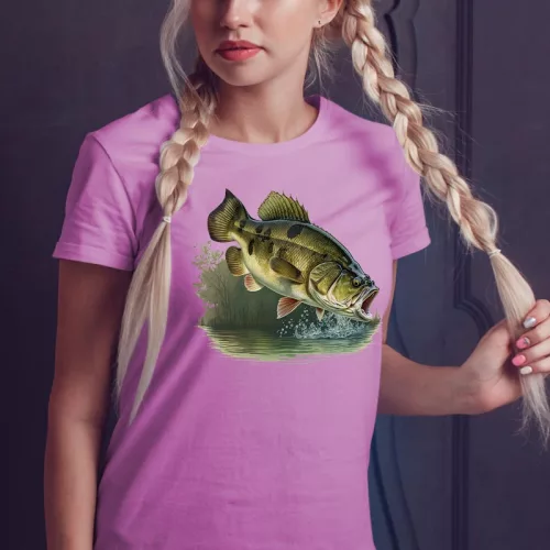 Pecás_meglepetés_Sügér_mintás_női_póló_