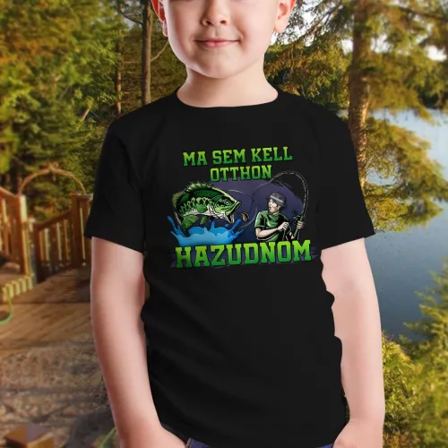 Horgász_gyerek_póló_Nem_kell_hazudnom_
