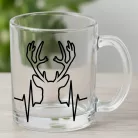 Szarvasos_ajándék_EKG_bögre_