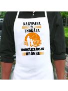 Horgásztársnak kötény_Nagypapa és unokája_