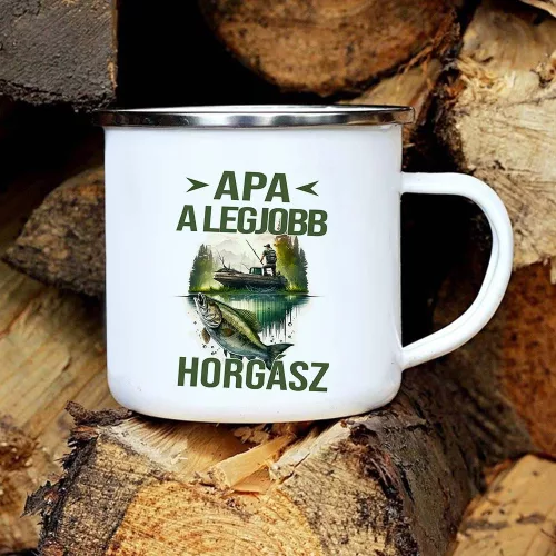 Bögre_szülőknek_Apa_a_legjobb_horgász_