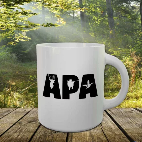 Ajándék_vadász_szülőnek_Apa_bögre_