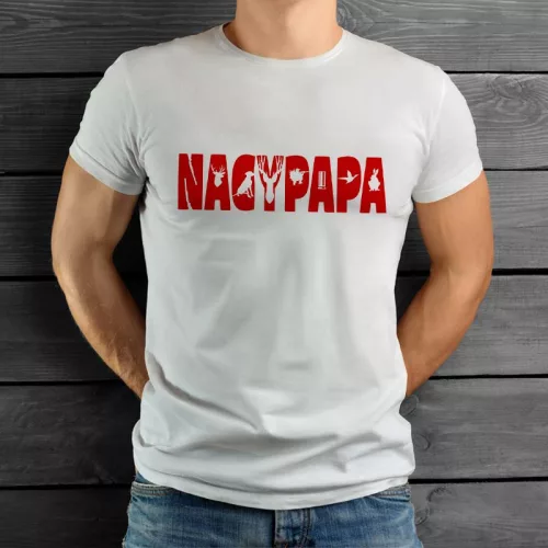 Póló_vadász_nagyszülőnek_Nagypapa_