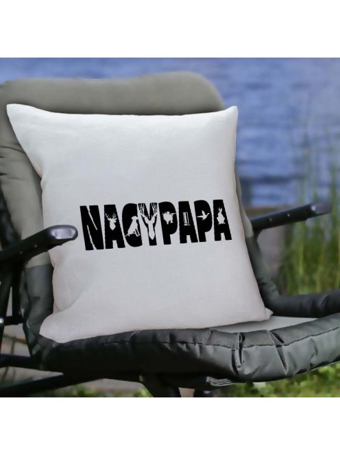 Párna vadász nagyszülőnek_Nagypapa_