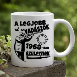 Évszámos_bögre_Legjobb_vadászok_születnek_