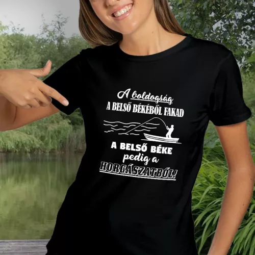 Pecás_női_póló_Horgász_belső_békéje_