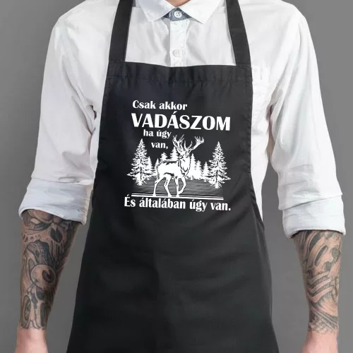 Kötény_vadászoknak_Csak_akkor_vadászom_