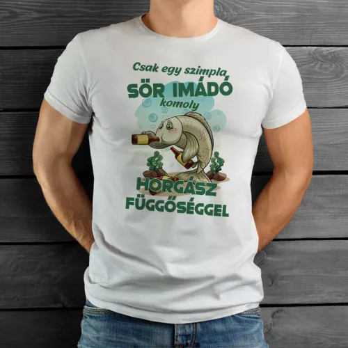 Vicces_pecás_póló_Sör_imádó_