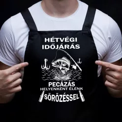 Humoros_pecás_kötények_Hétvégi_sörözés_
